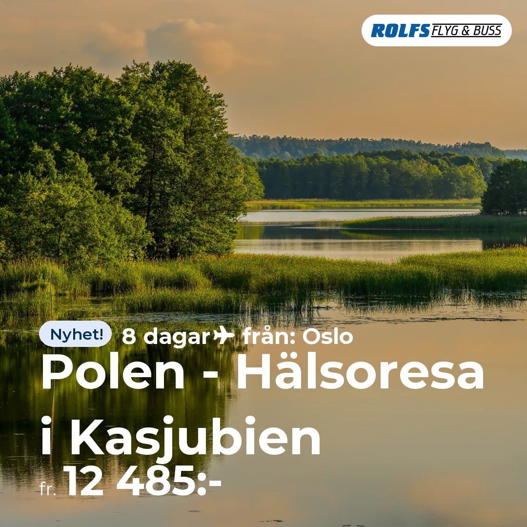 Polen - Hälsoresa i Kasjubien