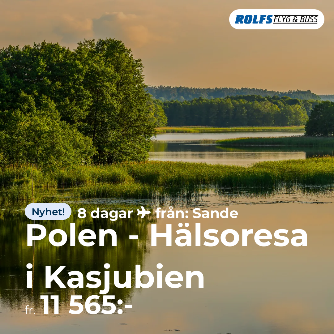 Polen - Hälsoresa i Kasjubien
