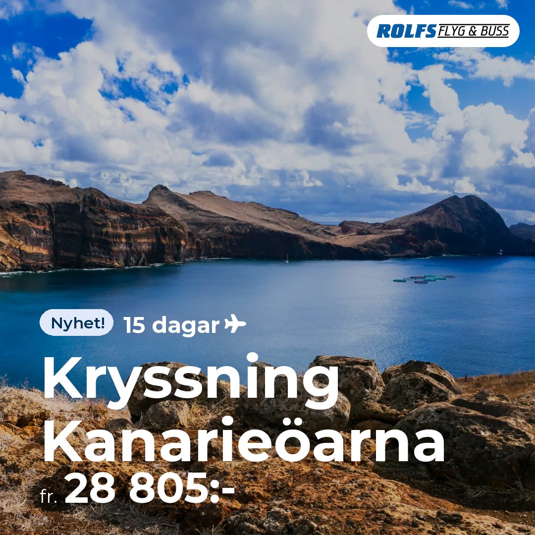 Kryssning Kanarieöarna