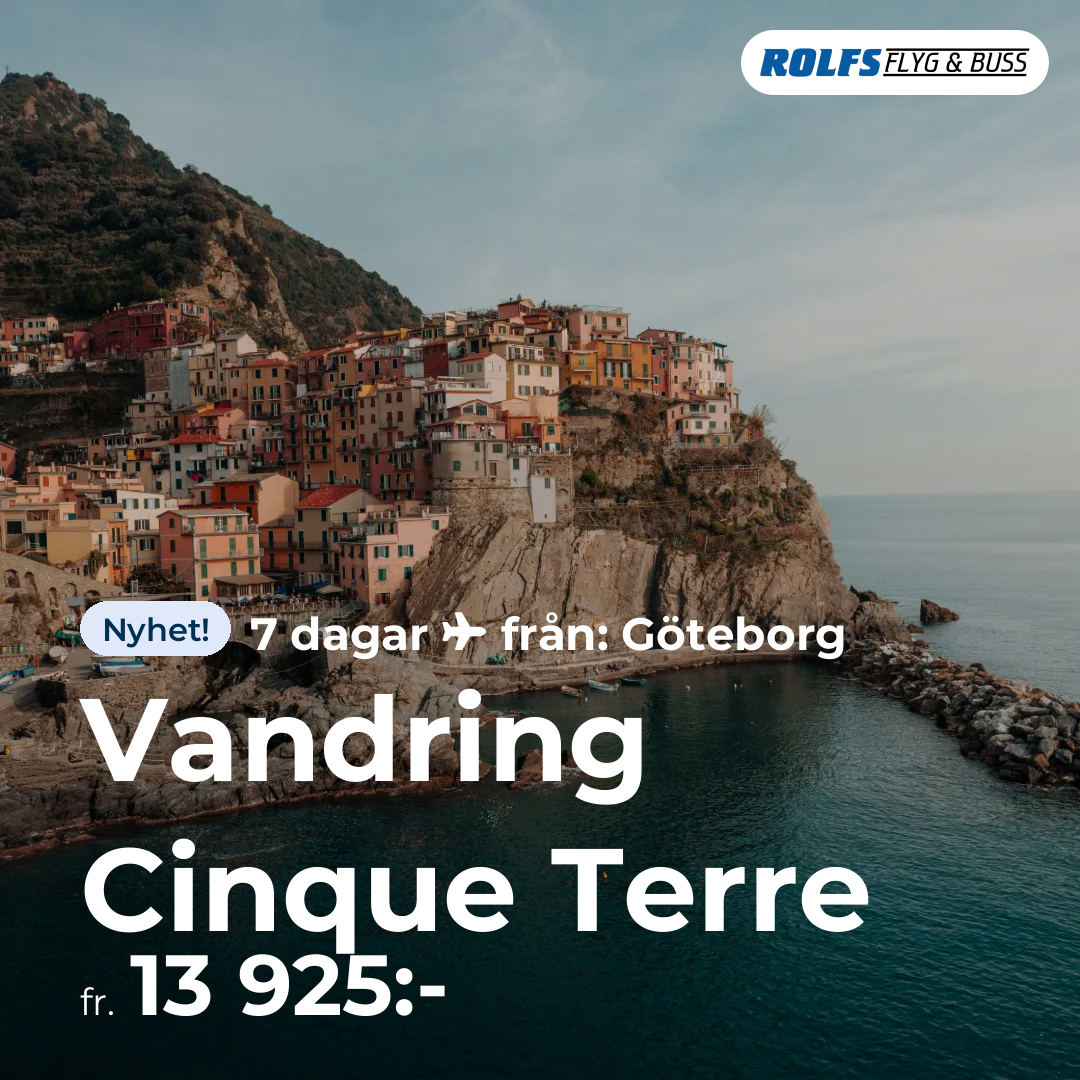 Vandring Cinque Terre