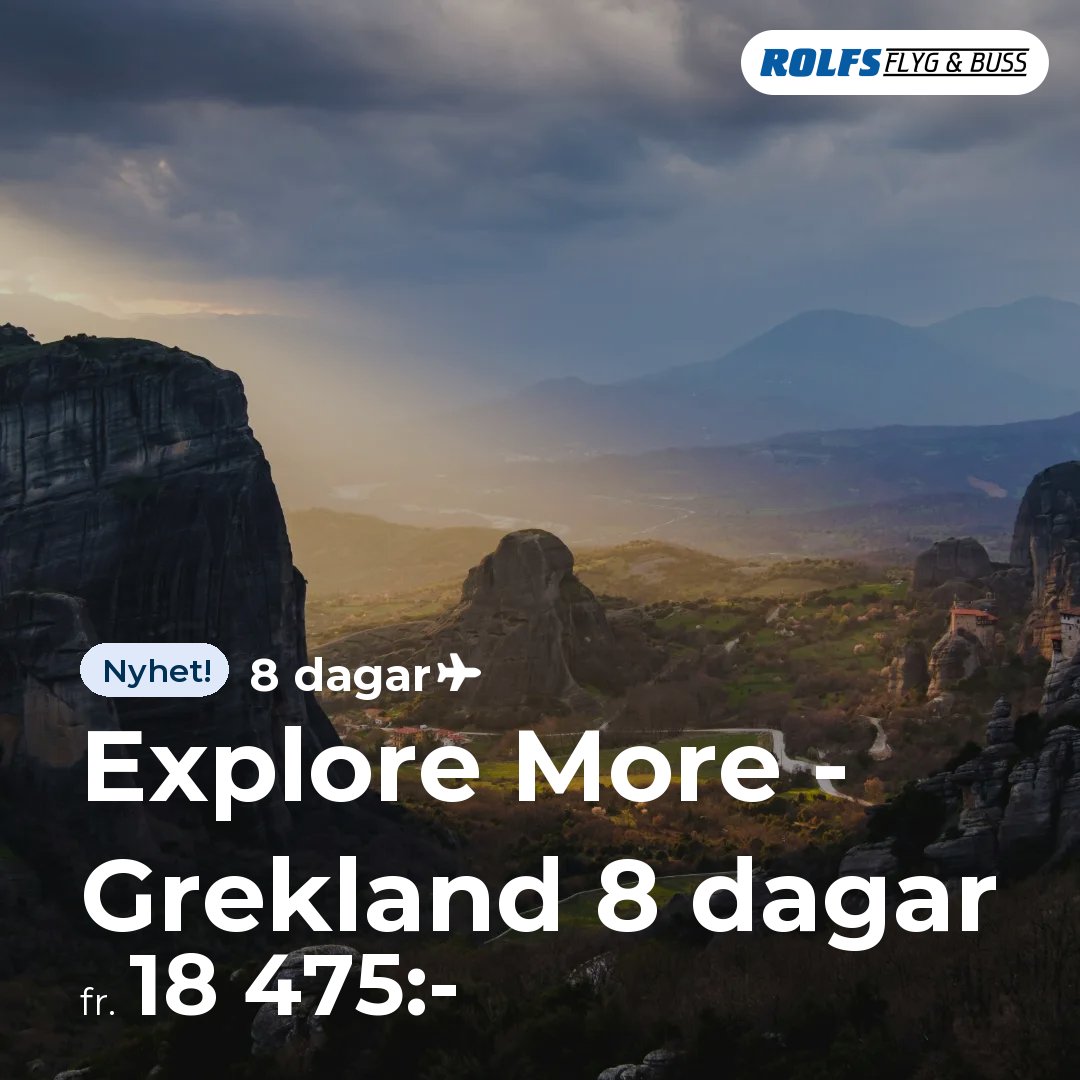 Explore More - Grekland 8 dagar