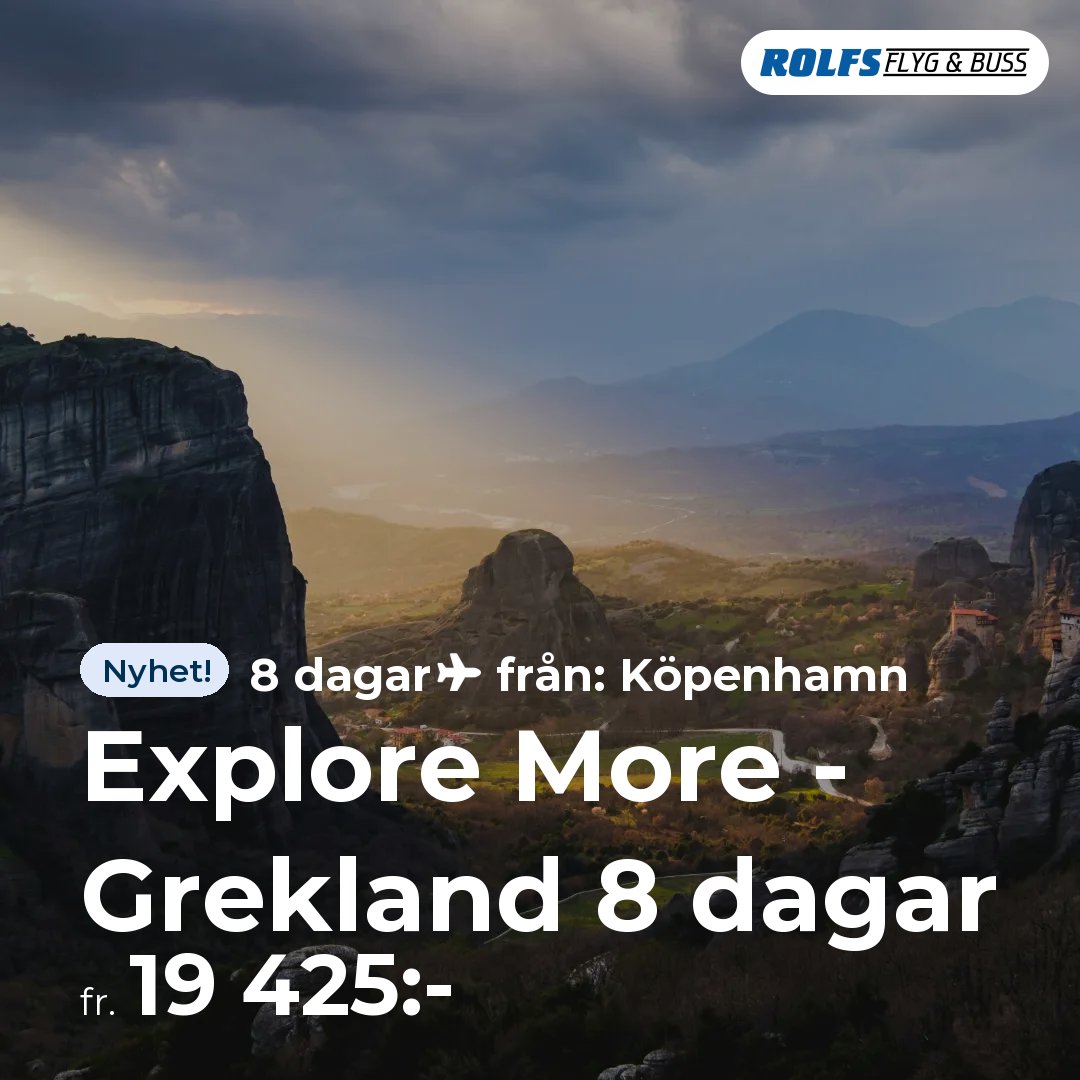 Explore More - Grekland 8 dagar