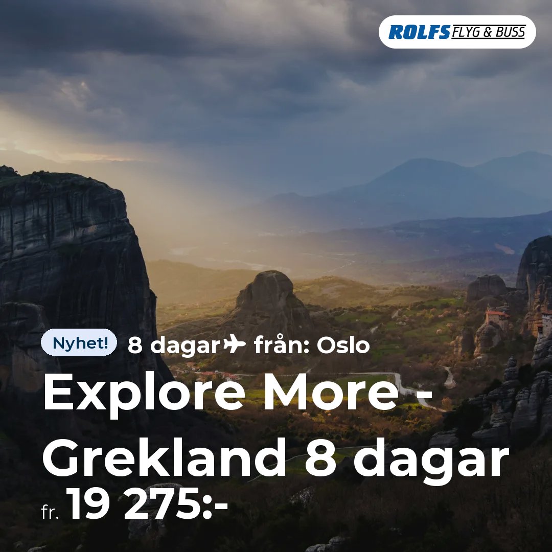 Explore More - Grekland 8 dagar