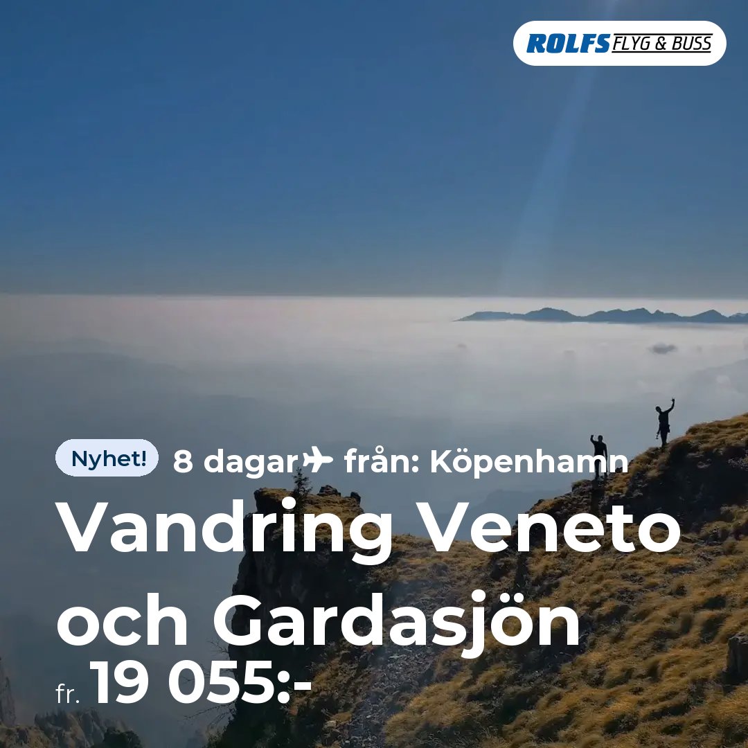 Vandring Veneto och Gardasjön