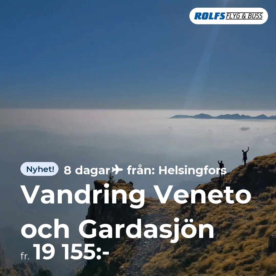 Vandring Veneto och Gardasjön
