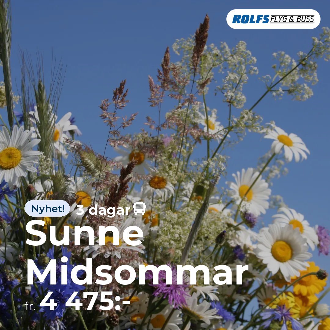 Sunne Midsommar - 3 dagar
