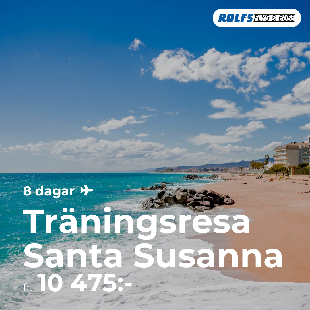 Träningsresa Santa Susanna