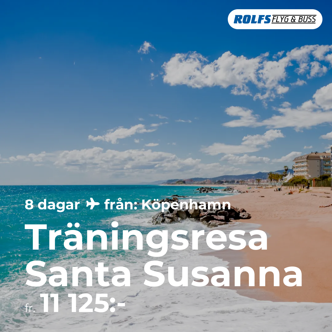 Träningsresa Santa Susanna