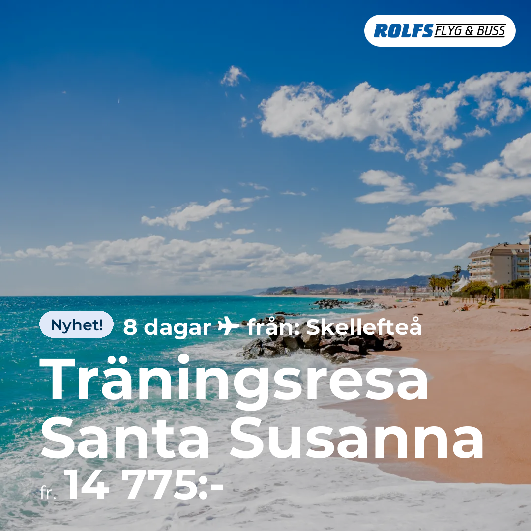 Träningsresa Santa Susanna