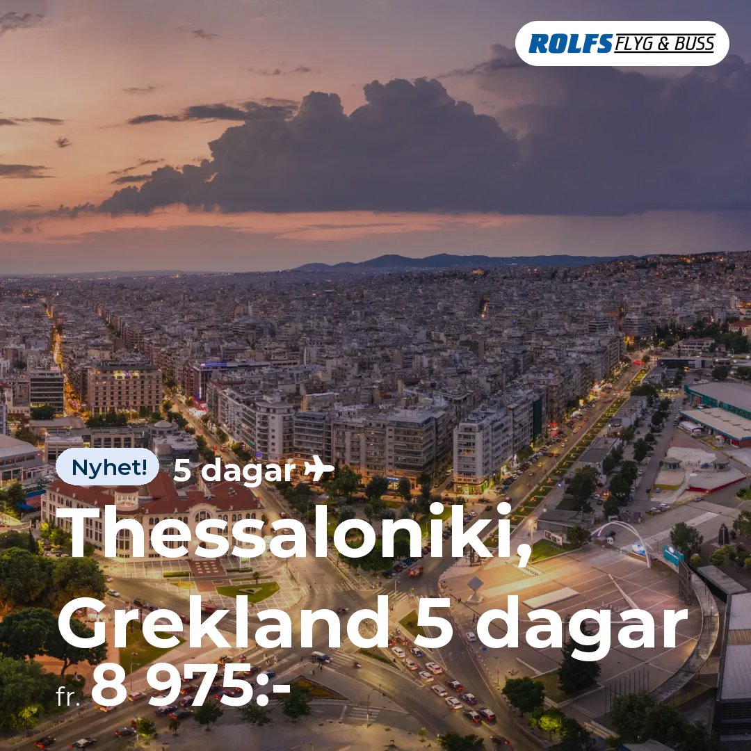 Thessaloniki, Grekland 5 dagar