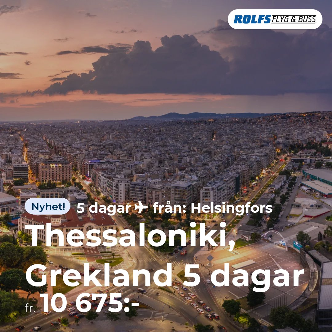 Thessaloniki, Grekland 5 dagar