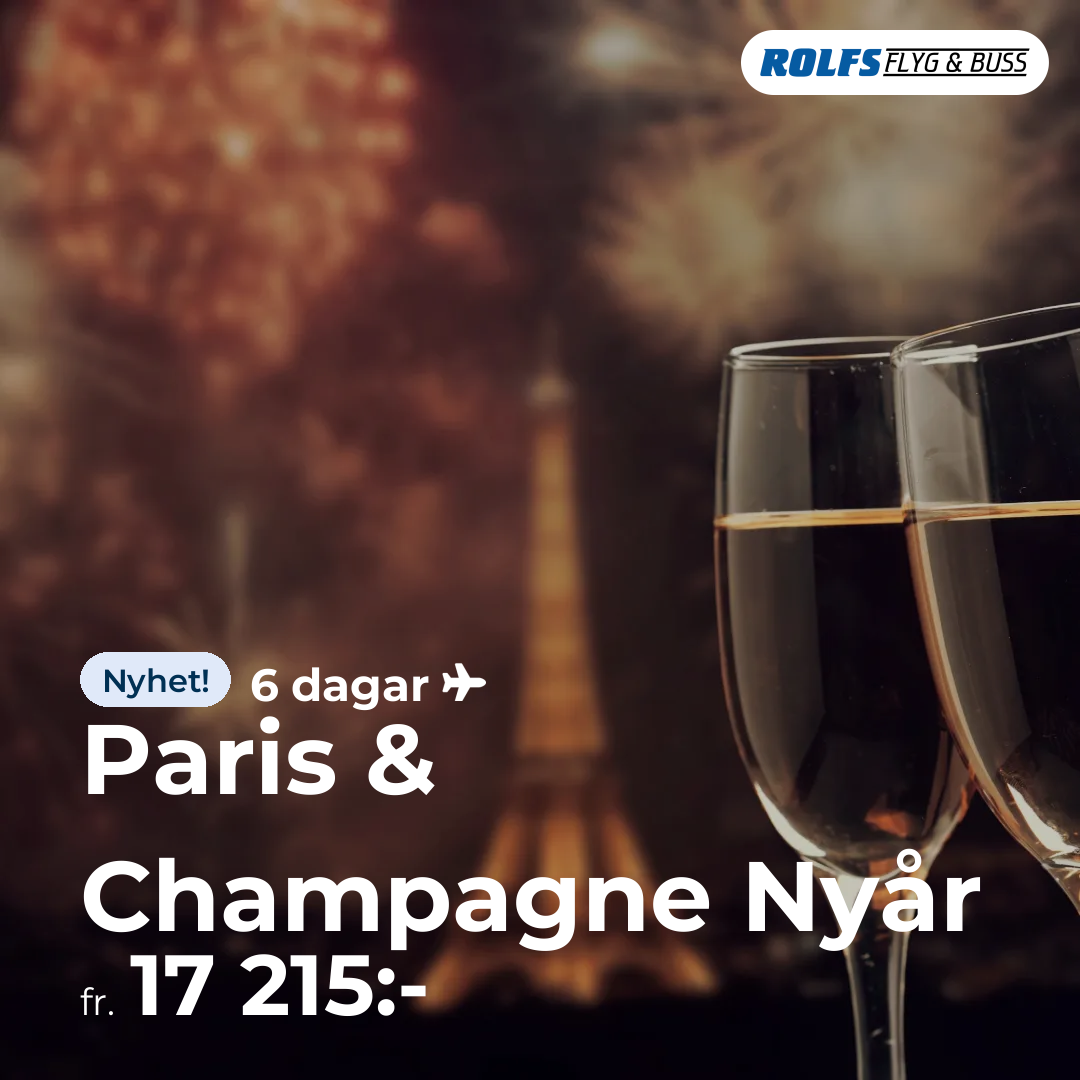 Paris & Champagne Nyår