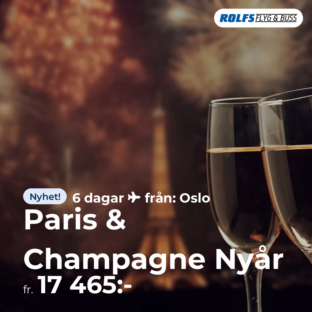 Paris & Champagne Nyår