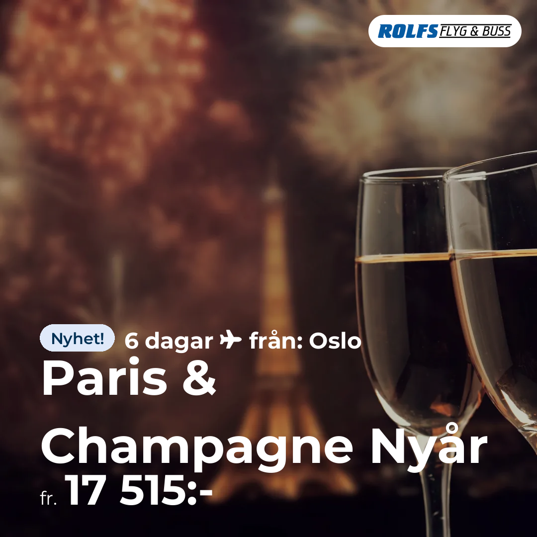 Paris & Champagne Nyår