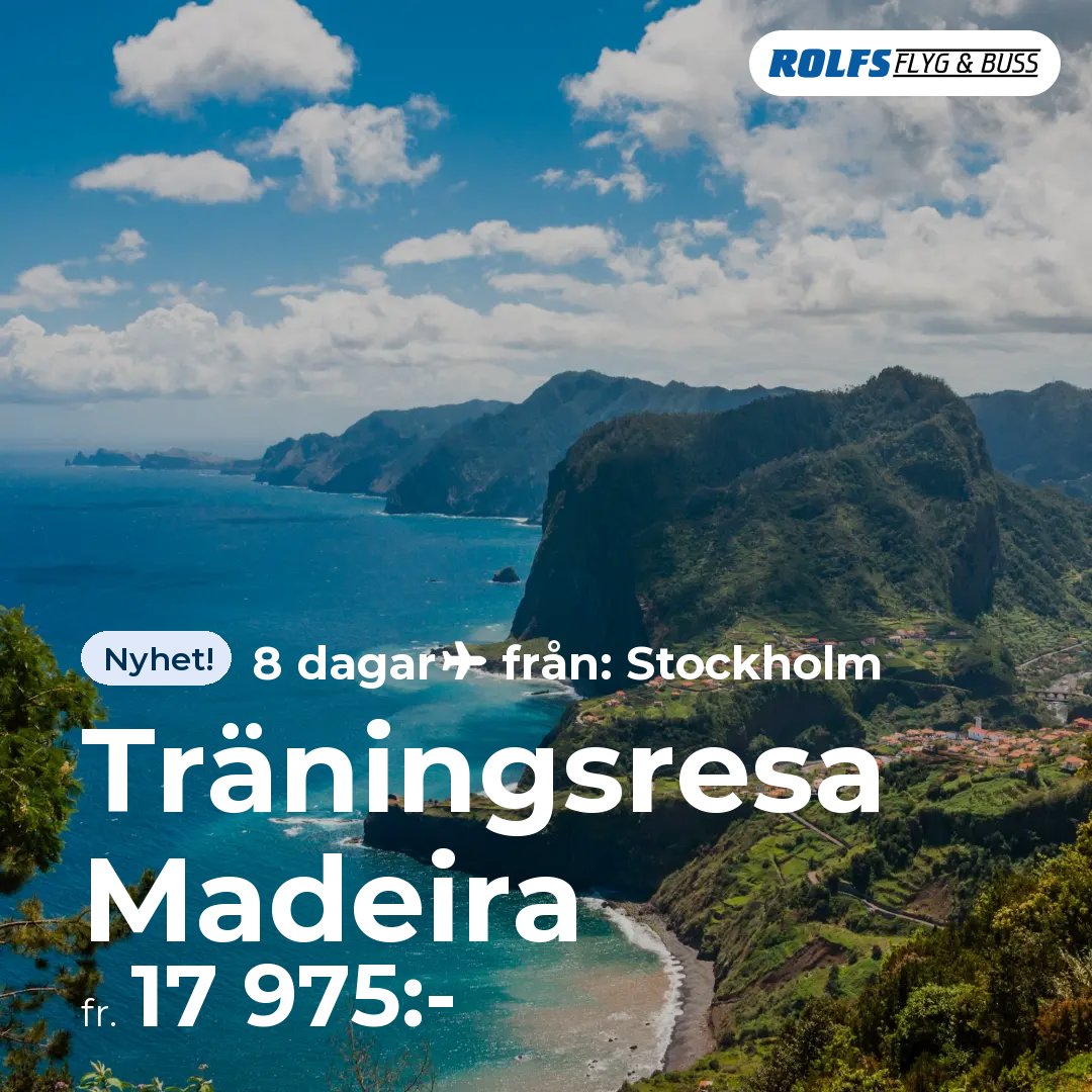 Träningsresa Madeira