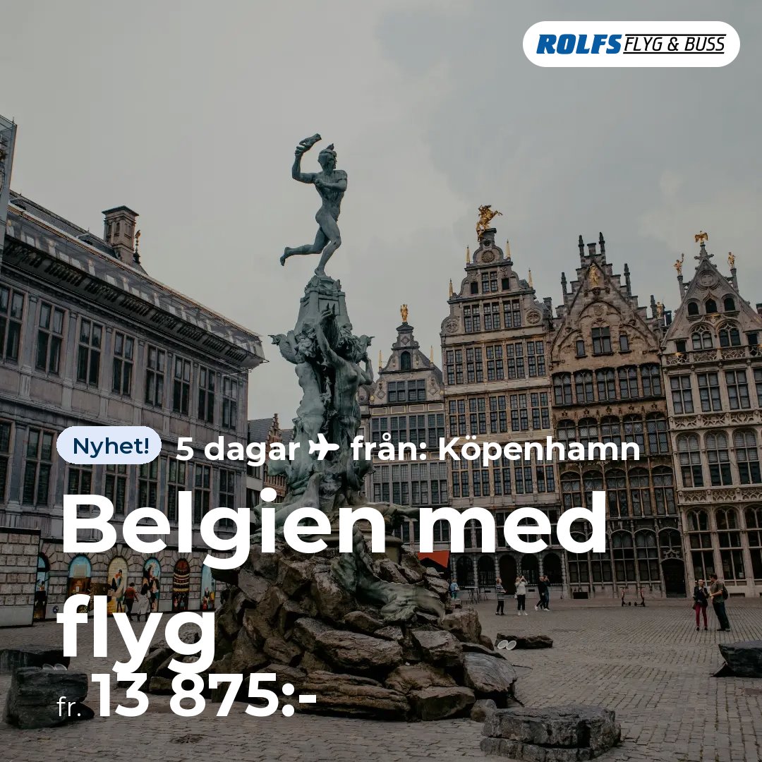Belgien med flyg