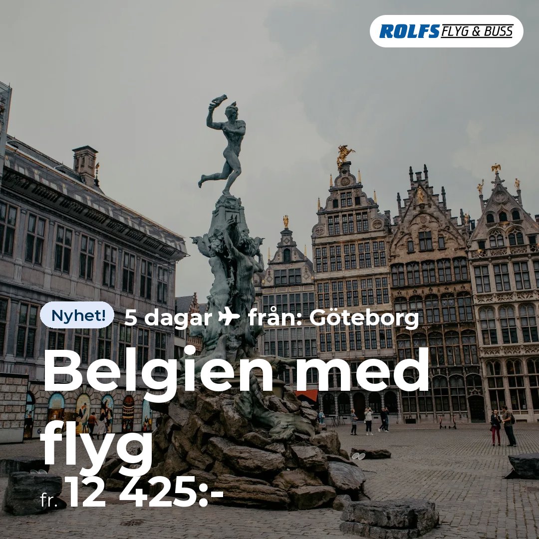 Belgien med flyg