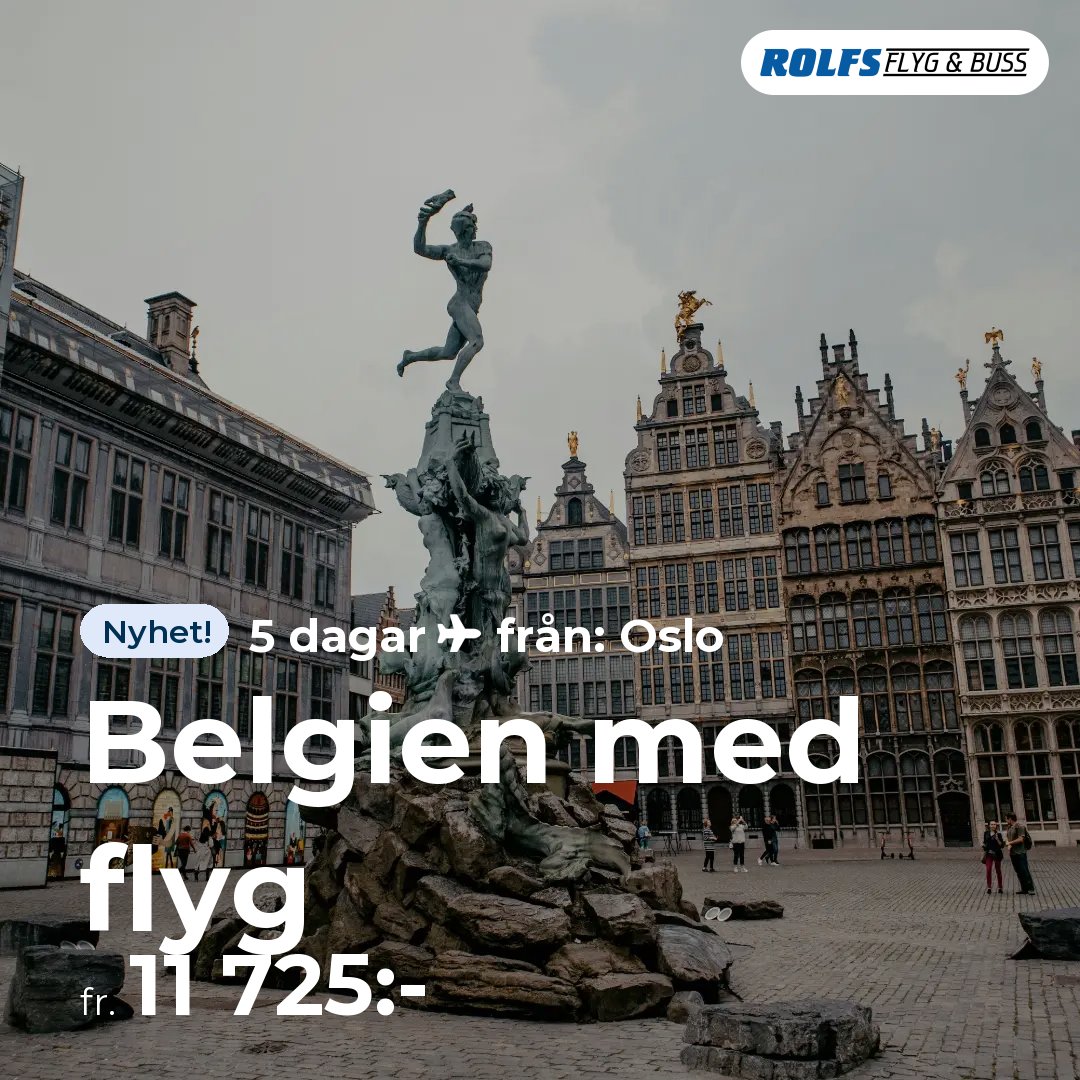 Belgien med flyg