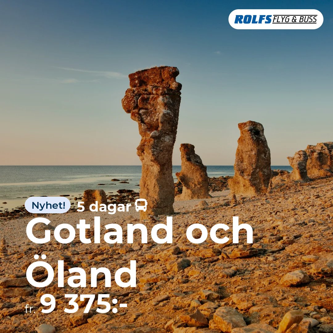 Gotland och Öland - 5 dagar