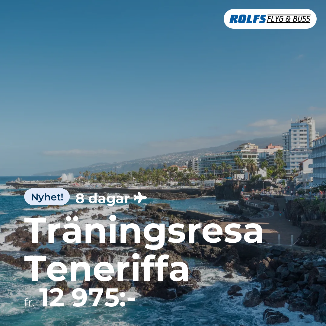 Träningsresa Teneriffa