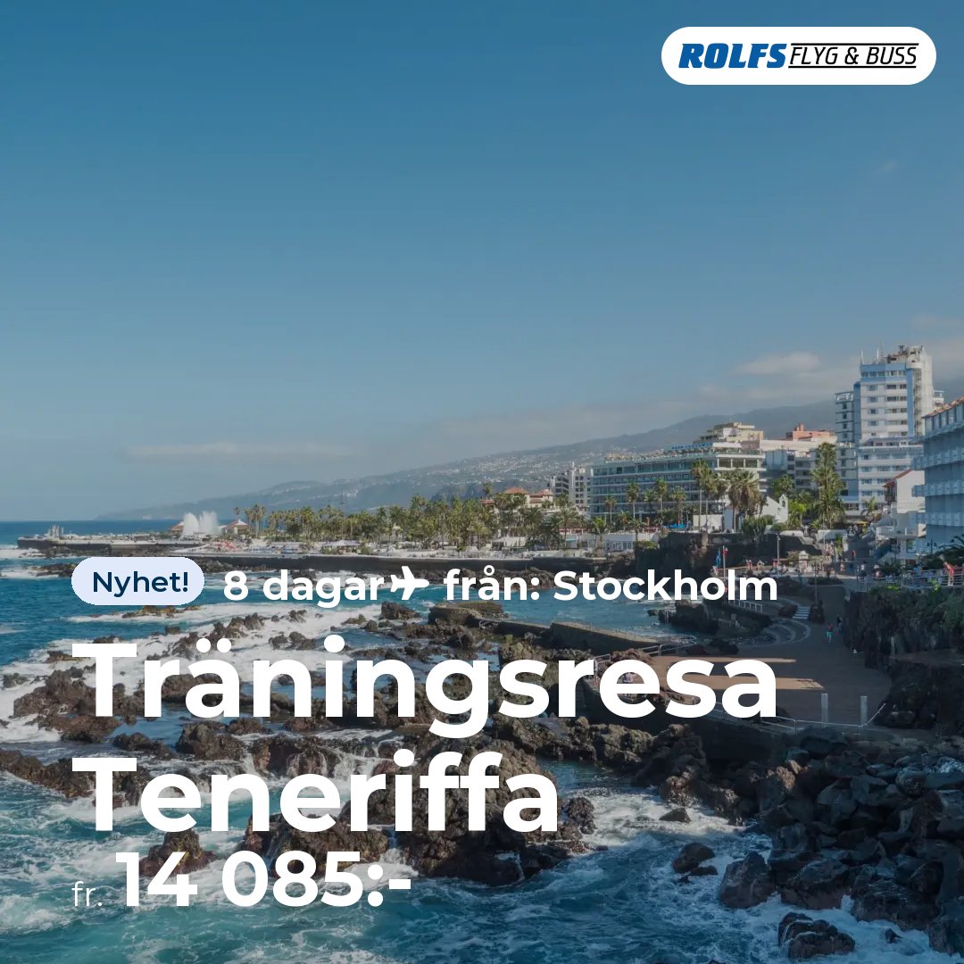 Träningsresa Teneriffa
