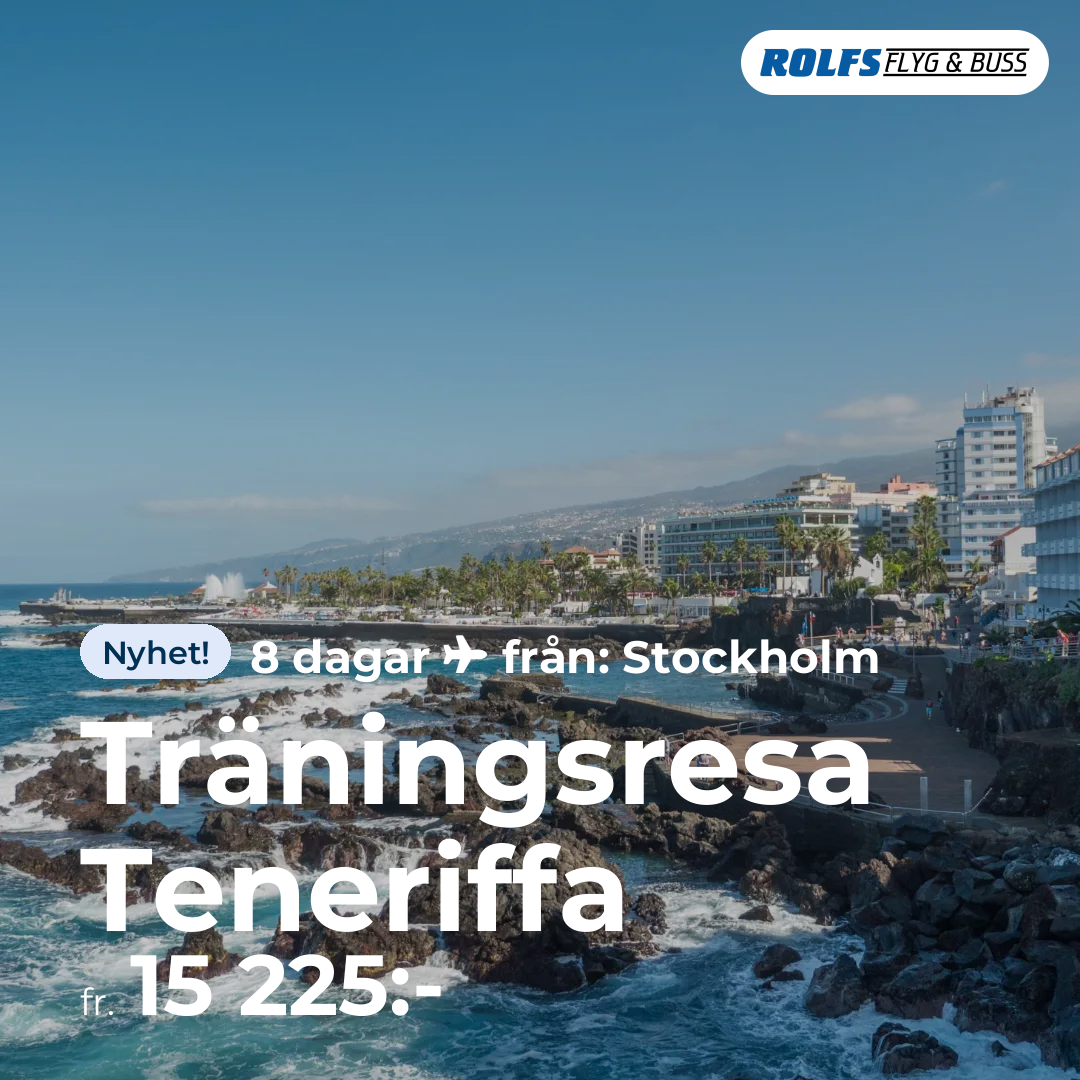 Träningsresa Teneriffa