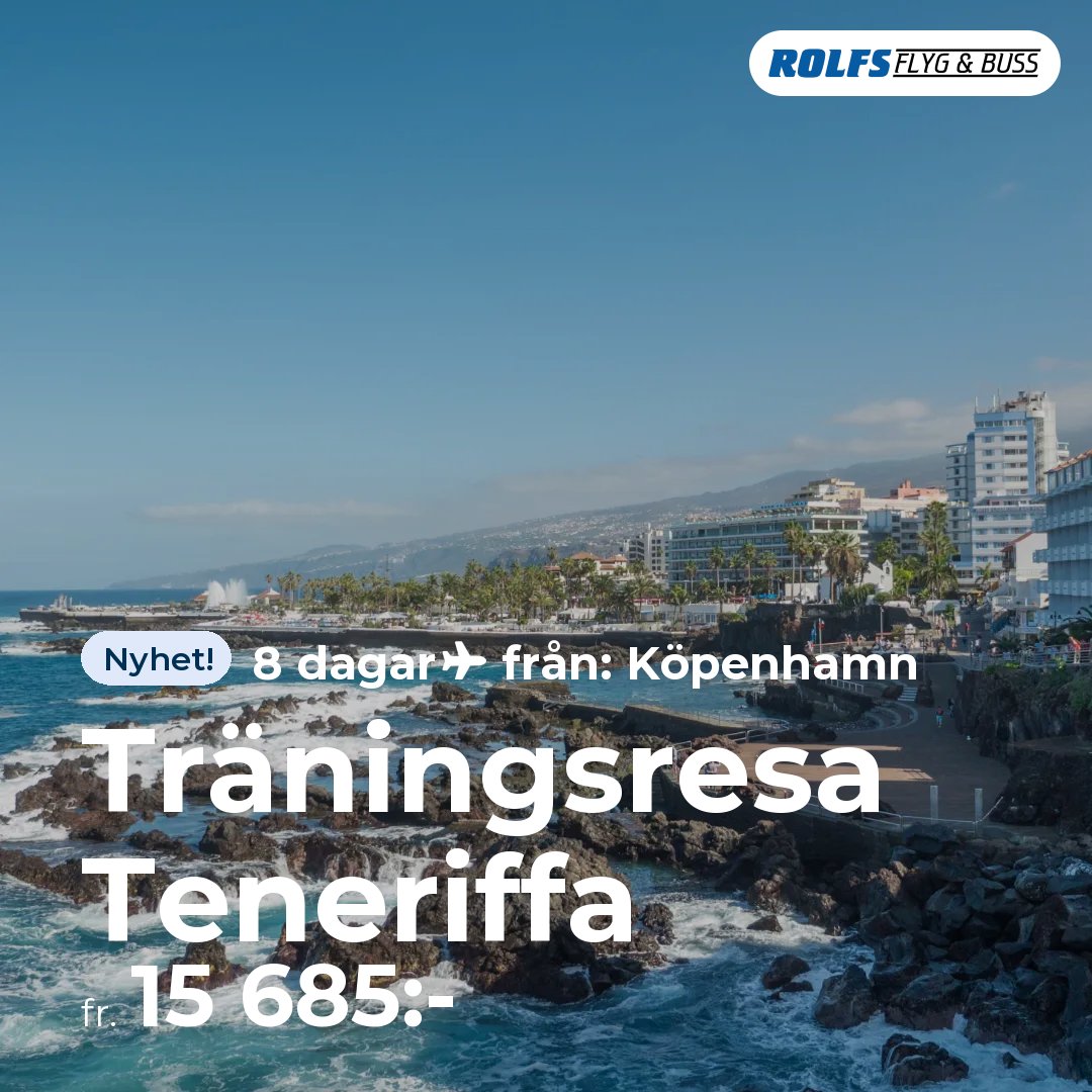 Träningsresa Teneriffa