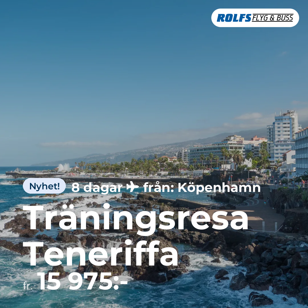 Träningsresa Teneriffa
