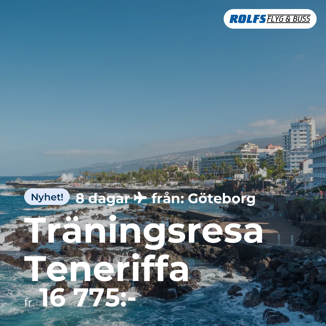 Träningsresa Teneriffa