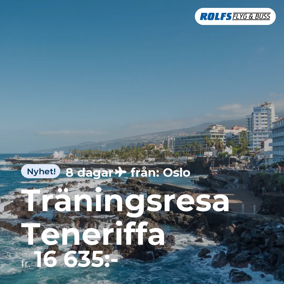 Träningsresa Teneriffa