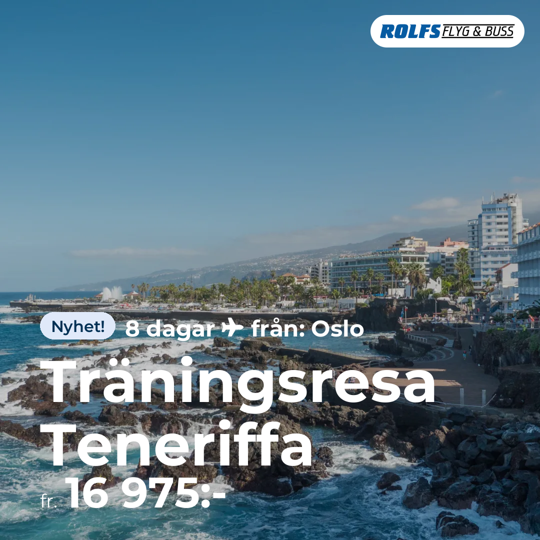 Träningsresa Teneriffa