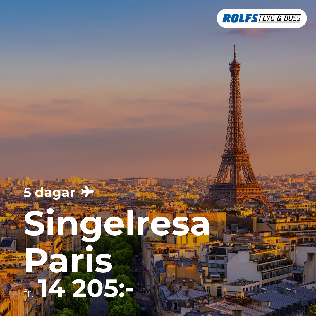 Singelresa Paris