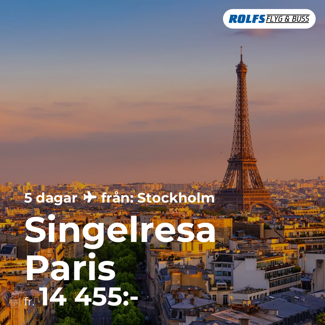 Singelresa Paris