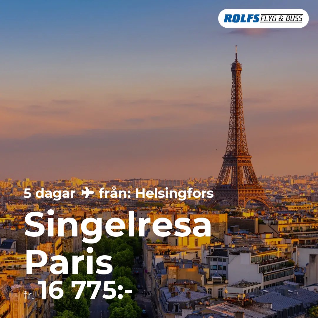 Singelresa Paris