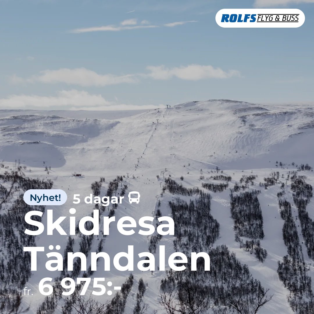 Skidresa Tänndalen