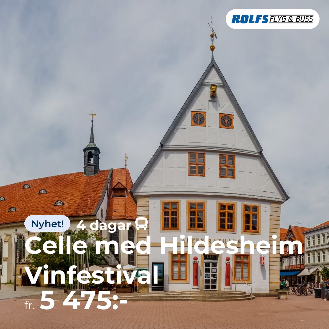 Celle med Hildesheim Vinfestival - 4 dagar