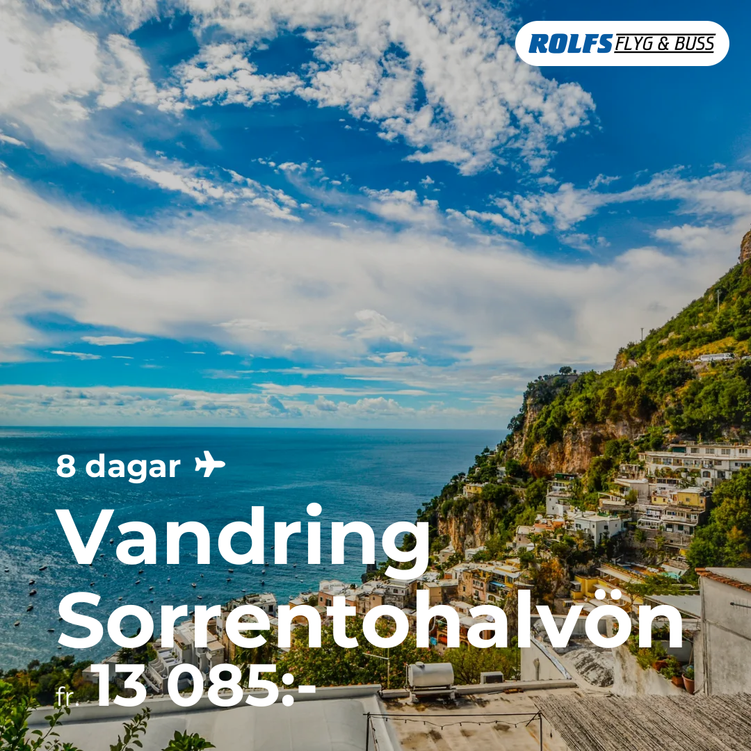 Vandring Sorrentohalvön