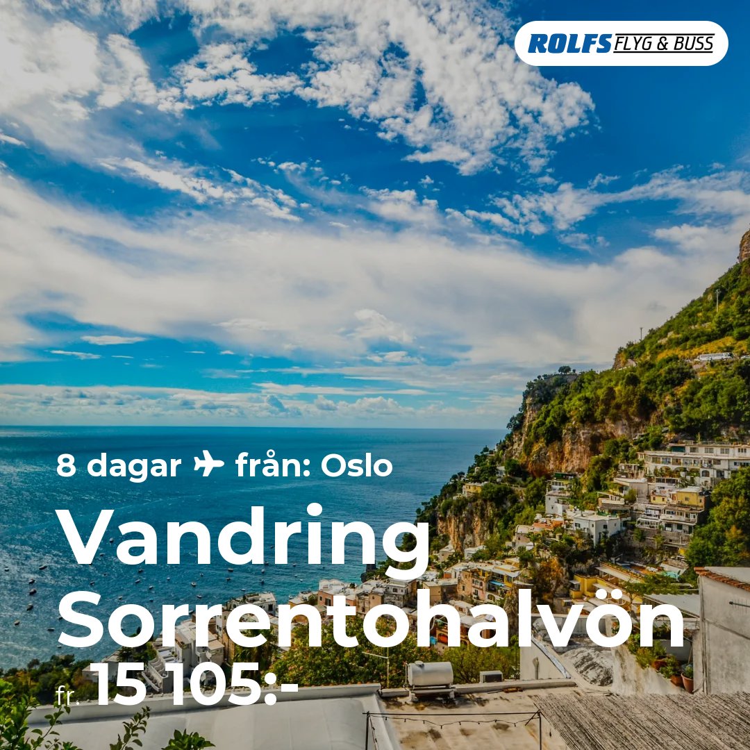 Vandring Sorrentohalvön