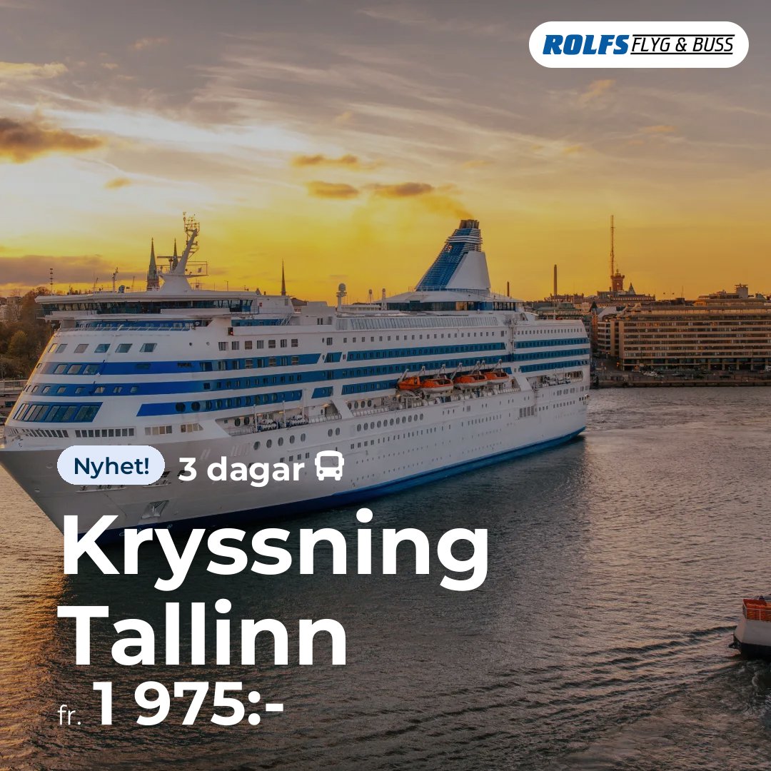 Kryssning Tallinn
