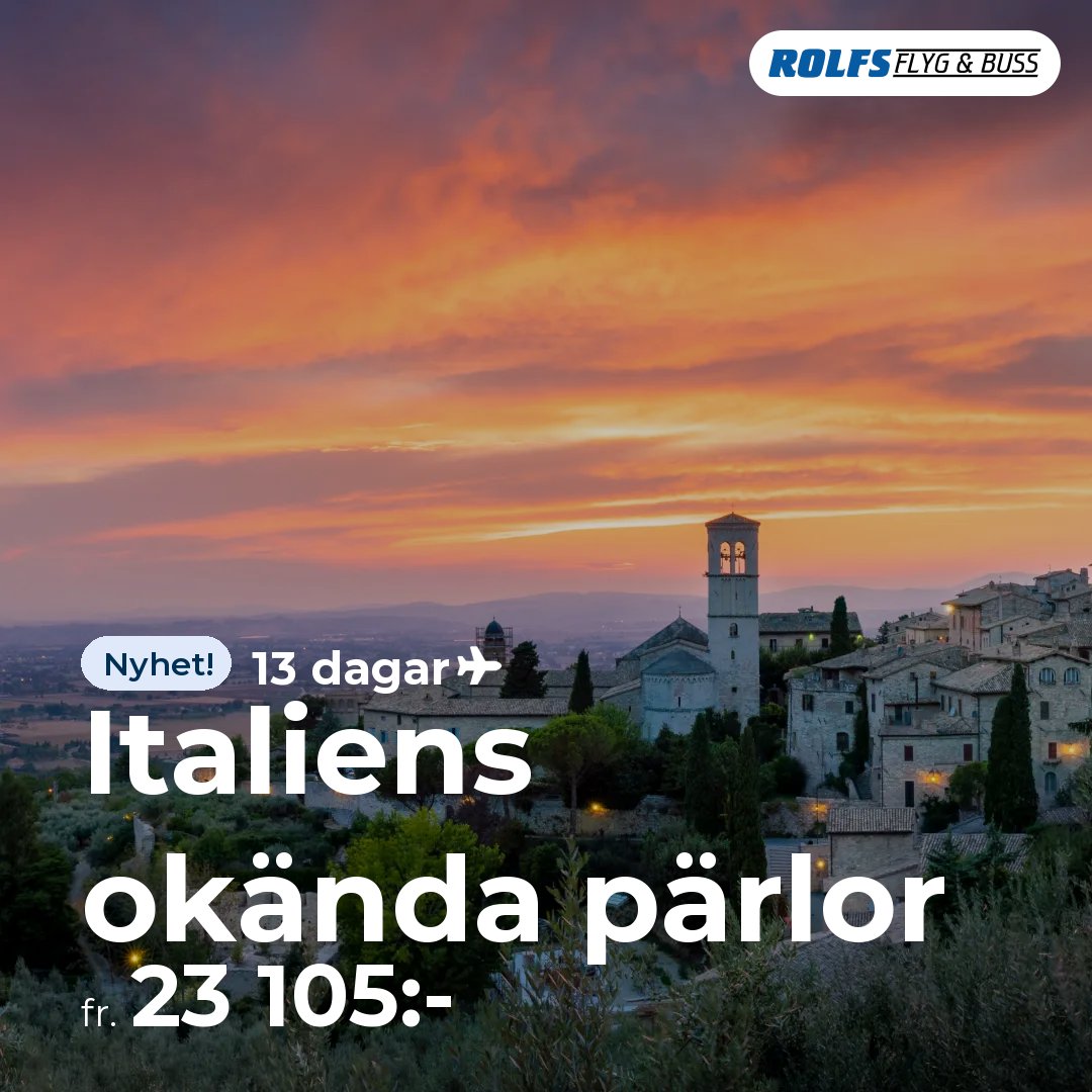 Italiens okända pärlor