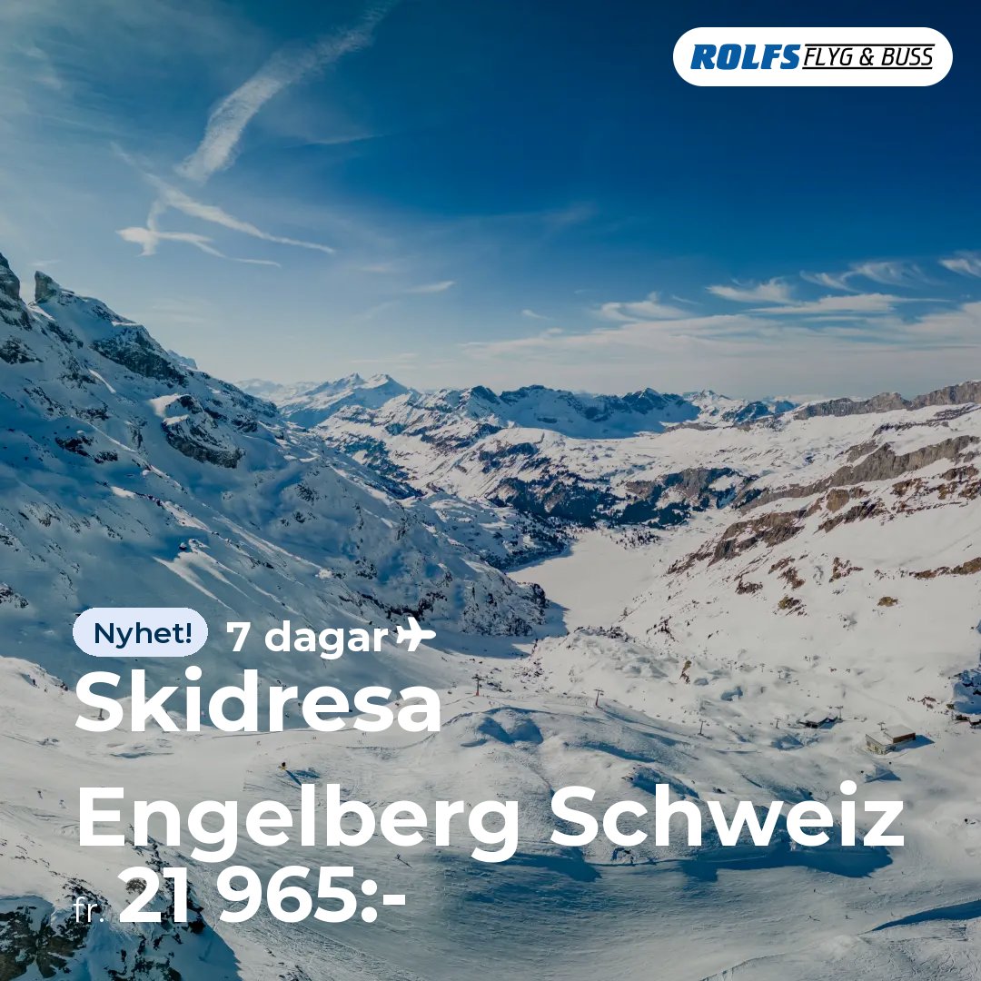 Skidresa Engelberg Schweiz
