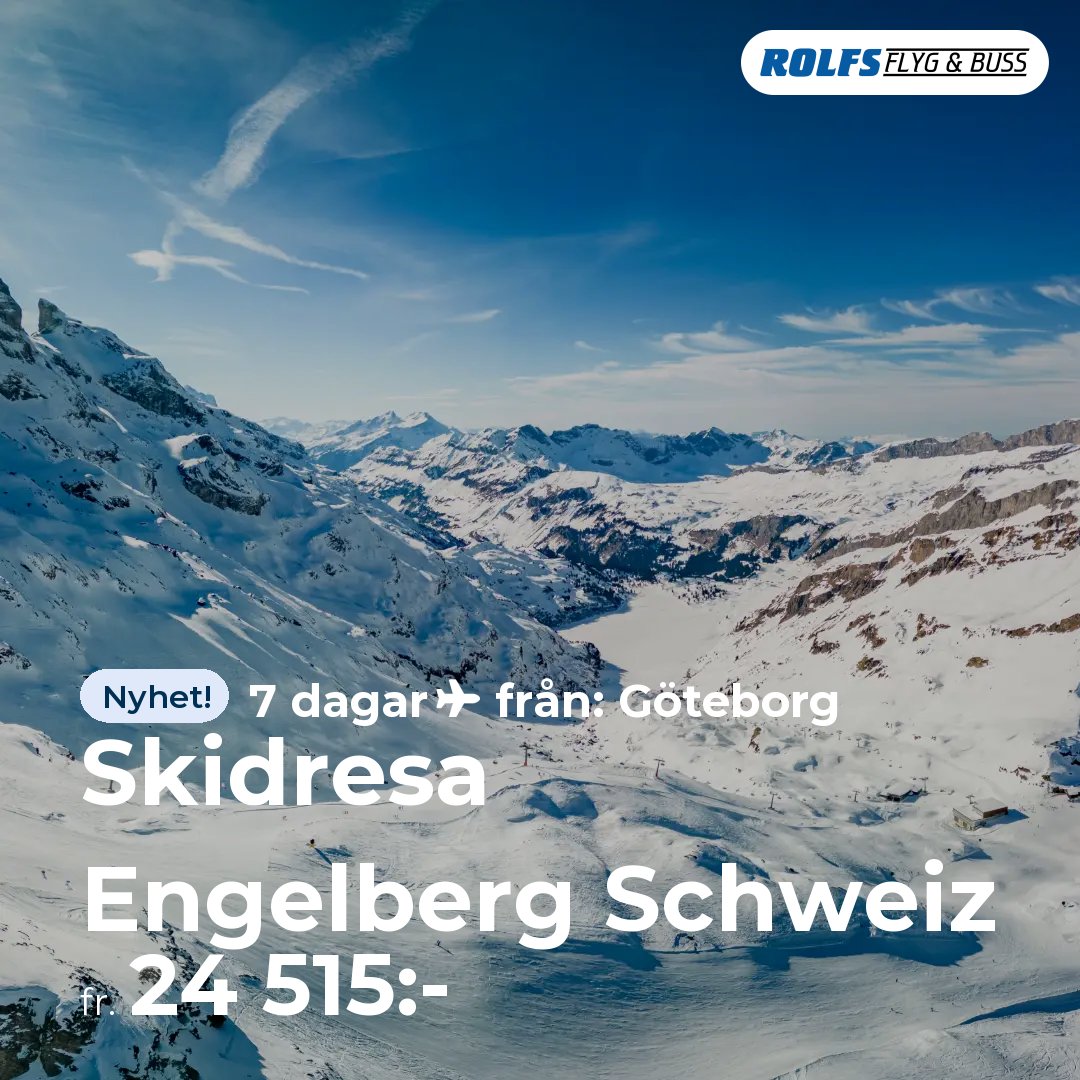 Skidresa Engelberg Schweiz