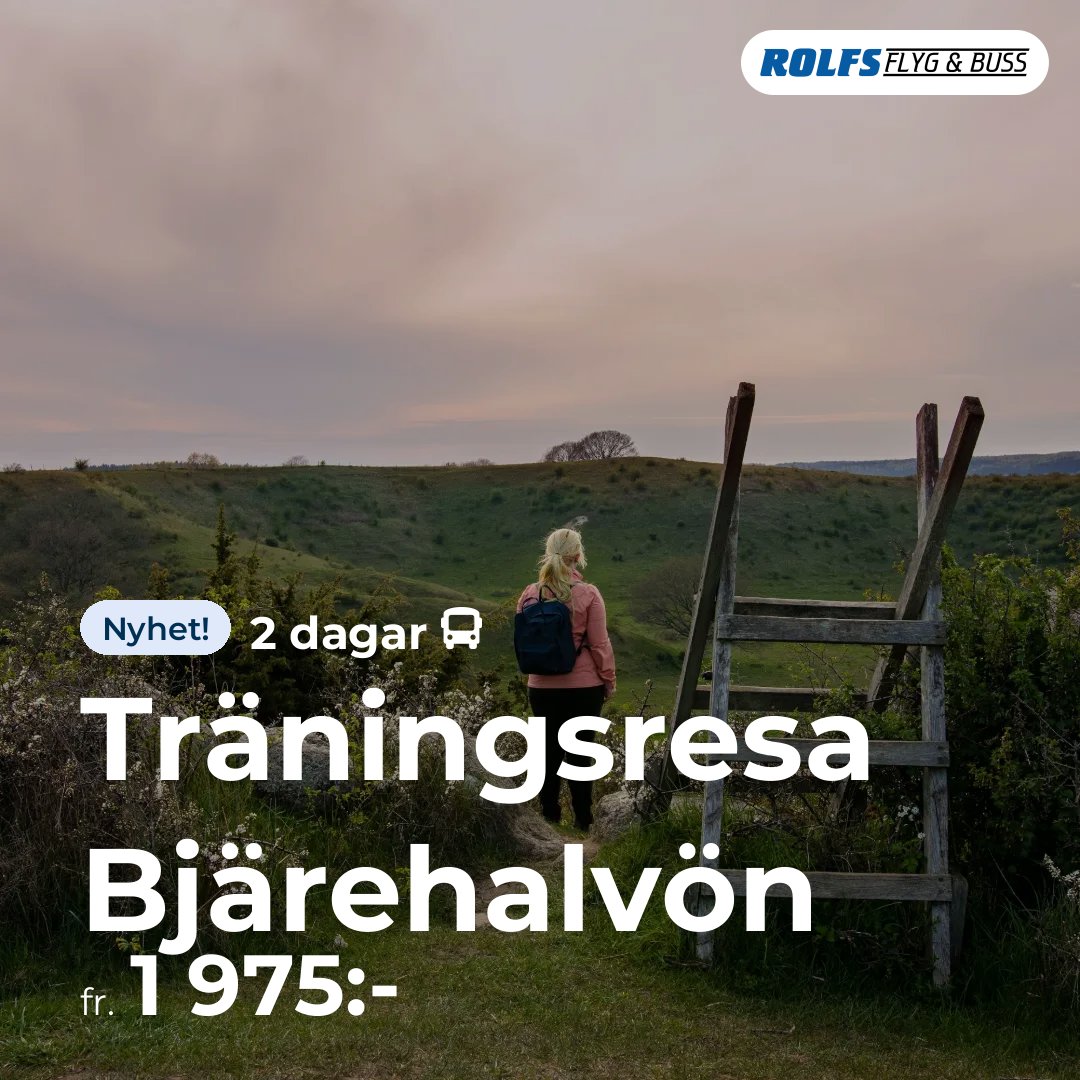 Träningsresa Bjärehalvön - 2 dagar