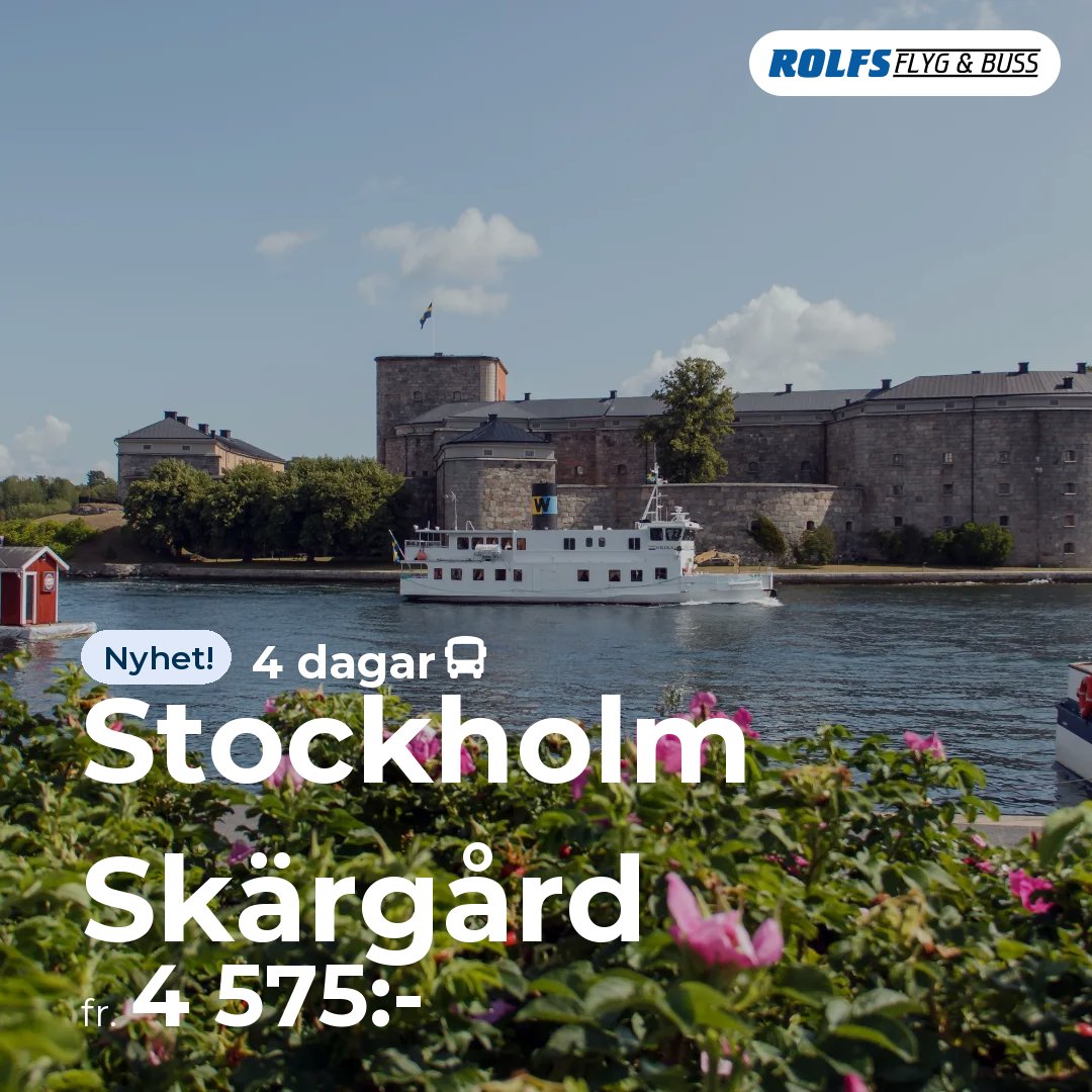 Stockholm Skärgård - 4 dagar