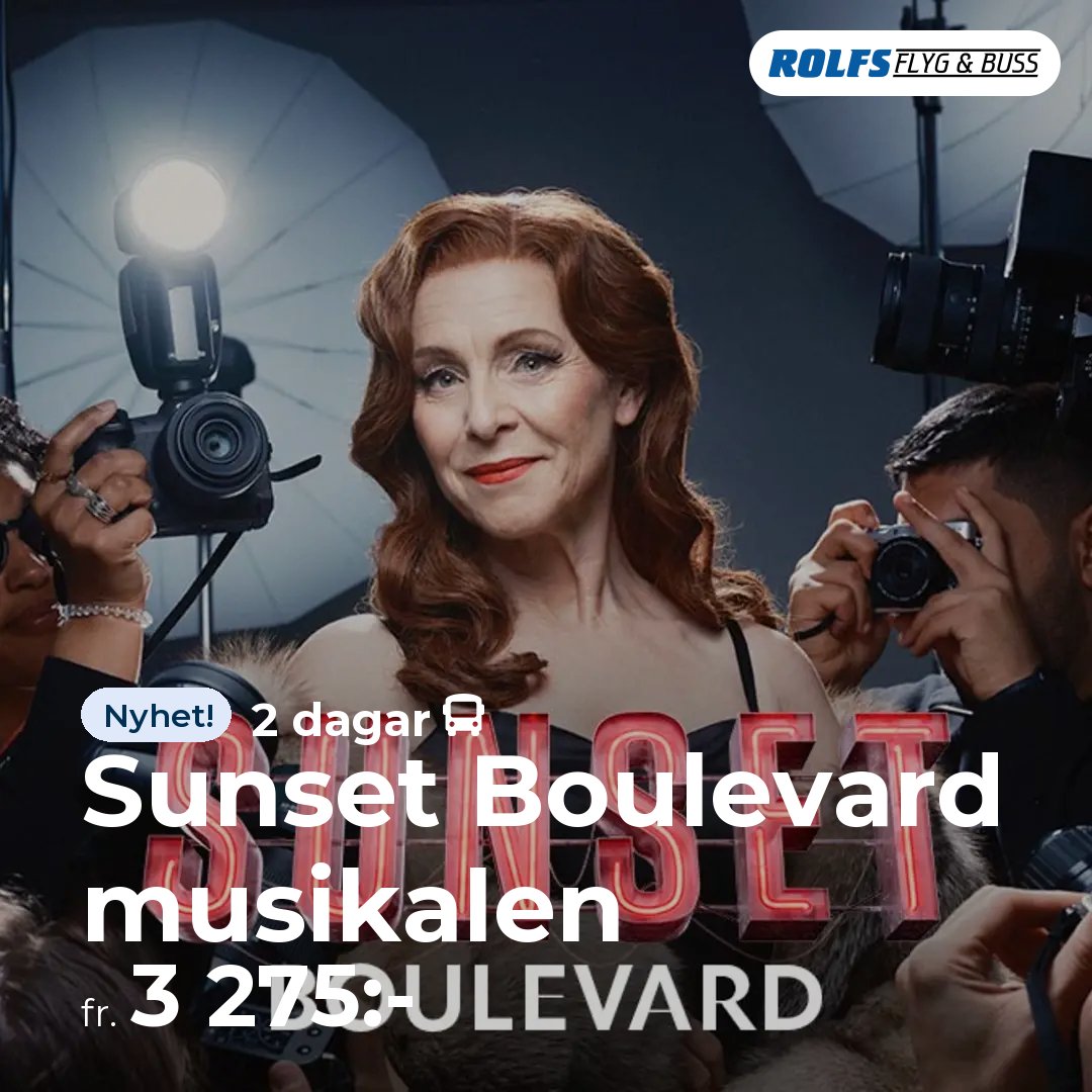 Sunset Boulevard musikalen - 2 dagar