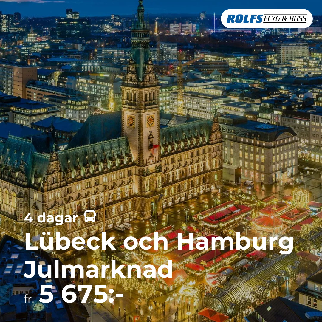 Lübeck och Hamburg Julmarknad