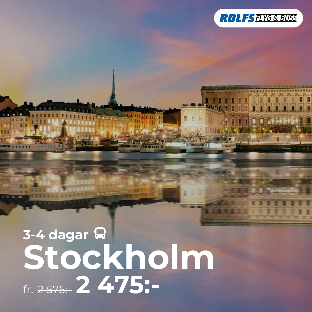 Stockholm - 3-4 dagar
