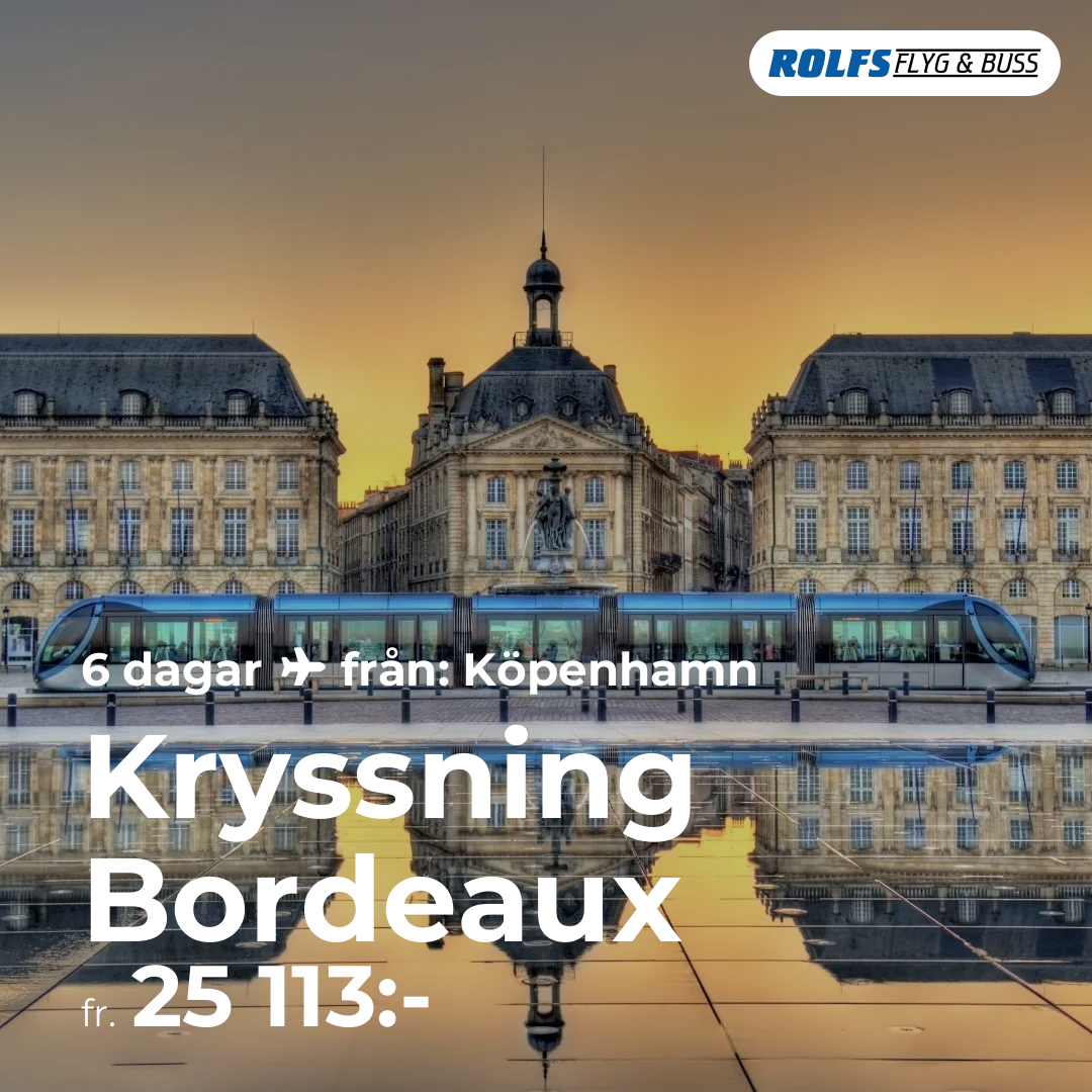 Kryssning Bordeaux