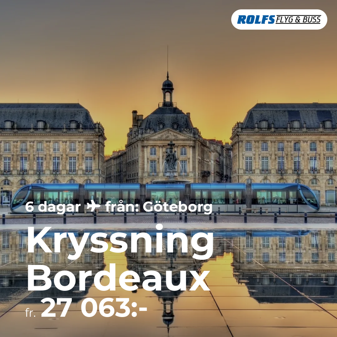 Kryssning Bordeaux