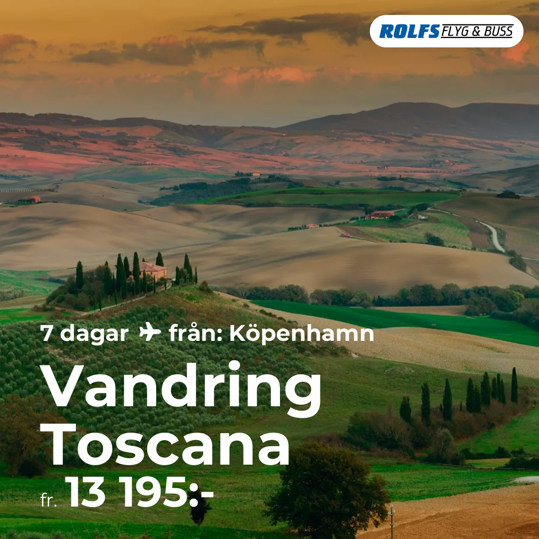 Vandring Toscana